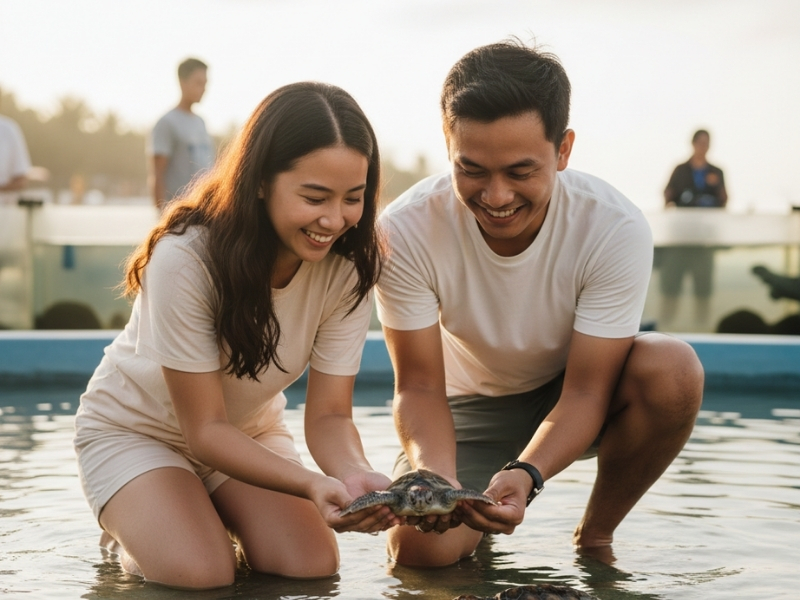 Kuta Private Day Tour Sea Turtle Conservation natya bali tour